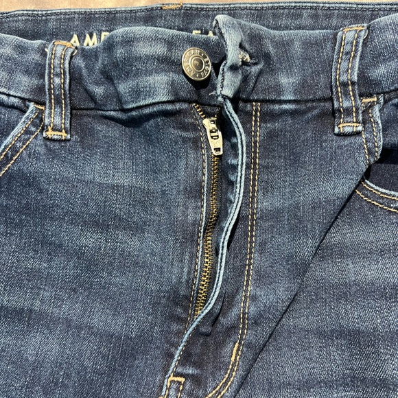 AEO dark wash high waisted jeggings - Picture 6 of 8